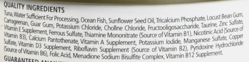 Fussie Cat Premium Tuna with Ocean Fish in Aspic, Grain-Free Wet Cat Food, 2.82 oz Can