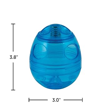 PetSafe FUNKitty Egg-Cersizer Cat Toy - Interactive Treat & Food Dispenser for Cats