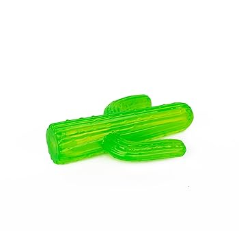 ZippyPaws ZippyTuff Cactus Dog Toy - Medium - Durable Squeaky TPR Chew Toy