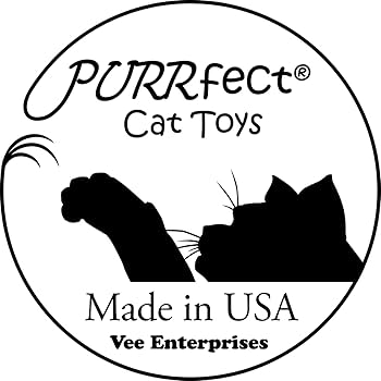 Vee Purrfect Wild Hemp Cat Toy - Wand Teaser with Natural Hemp Fibers