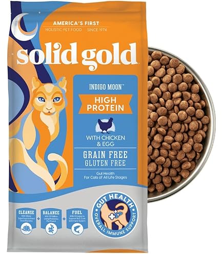 Lotus Cat Grain-Free Sardine & Herring Recipe - All Life Stages, Oven-Baked Kibble, 11 lb
