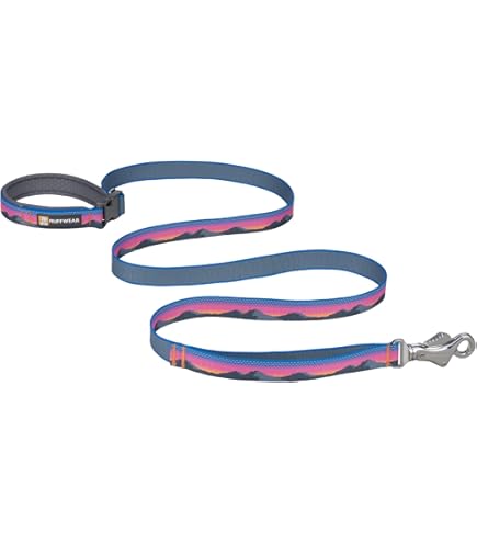 Ruffwear Knot-a-Leash Dog Leash, Reflective Rope Lead, Lichen Green, Small