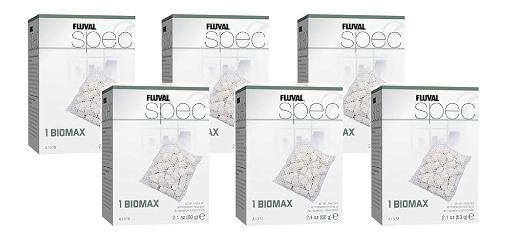 Fluval Spec/Flex/Evo BioMax Aquarium Filter Media, 2.1 oz / 60g, A1378