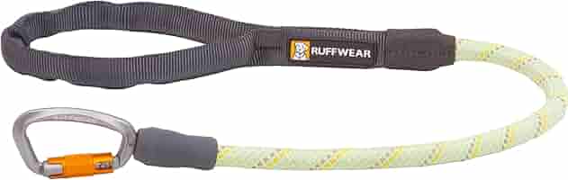Ruffwear Knot-a-Long Dog Leash - Short Rope Lead, Moss Green, 30-inch