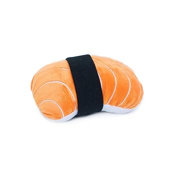 ZippyPaws NomNomz Sushi Plush Squeaky Dog Toy - Foodie Pup Gift