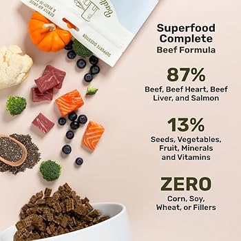 Badlands Ranch Superfood Complete Air-Dried Dog Food - Beef Formula - 24 oz
