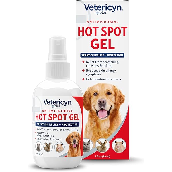 Vetericyn Plus Antimicrobial Wound & Skin Care Spray for All Animals, 8 oz