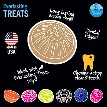 StarMark Everlasting Dog Treat, Large, Chicken Flavor, Hard Chew, Dental Health