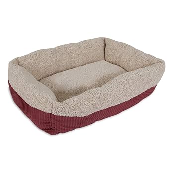 Petmate Aspen Pet Self Warming Rectangular Lounger Bed, 24" x 20"