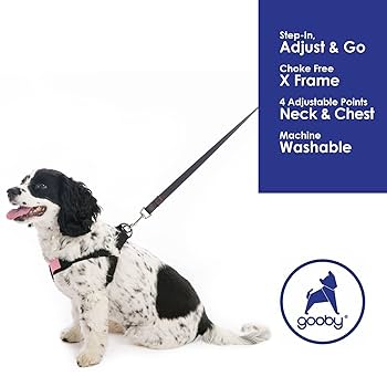 Gooby Comfort X Step-In Harness - Pink, Medium - No Pull Small Dog Harness