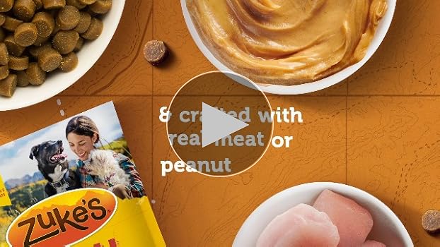 Zukes Mini Naturals Dog Treat - Roasted Chicken Recipe - 1 lb