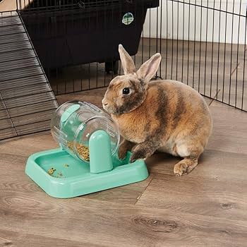 Oxbow Enriched Life Rolly Teaser - Small Animal Toy Food Dispenser - For Rabbits, Guinea Pigs, Hamsters, and Other Small Pets