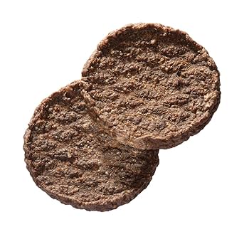Happy Howie's 4" Beef Burger Dog Treats - Natural, Gluten-Free, Made in USA (Single Treat or 60 Pack)
