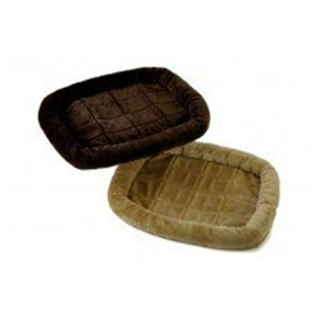 Cozy Pet Plush Bolster Crate Mat - 41" x 26" Dog Bed
