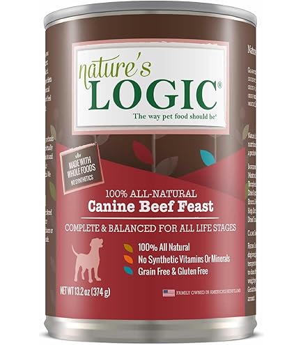 Nature's Logic Canine Duck & Salmon Feast Wet Dog Food - 13.2 oz Can