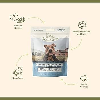 Badlands Ranch Superfood Complete Chicken Formula Air-Dried Dog Food - 11.5 oz