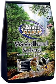 NutriSource Woodlands Select Grain-Free Dog Food - Wild Boar & Turkey Recipe - 5 lb Bag