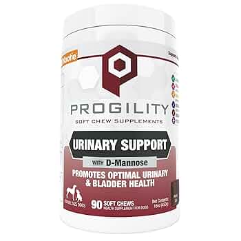 Nootie Progility Urinary Support for Dogs - 90 Soft Chews - Bladder & Urinary Tract Health