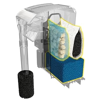 Fluval AC50 Filter Media Maintenance Kit - Bio-Foam, BIOMAX, Activated Carbon Aquarium Filter Media