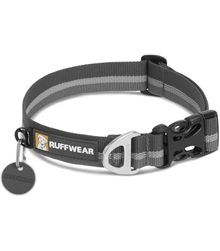 Ruffwear Front Range Dog Collar, Blue Pool, 11-14", Adjustable, Everyday Use
