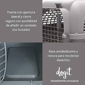 Dogit Voyageur Medium Dog/Cat Carrier - Fuchsia/Grey