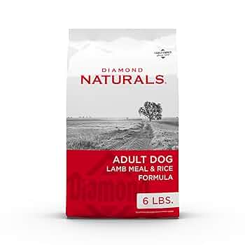 Diamond Naturals Lamb & Rice Adult Dry Dog Food, 6 lb