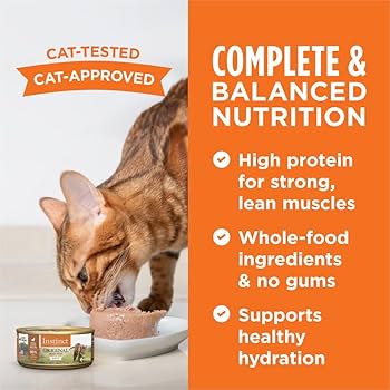 Nature's Variety Instinct Original Duck Pate Wet Cat Food, Grain-Free, 5.5 oz Can