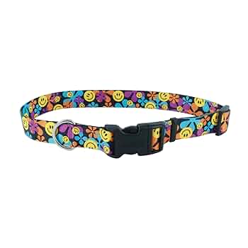 Coastal Pet Styles Wildflower Dog Collar, Adjustable 8-12 inch