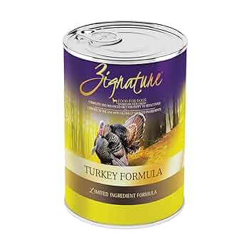 Zignature Turkey Limited Ingredient Grain-Free Canned Wet Dog Food, 13 oz Can / 12-Pack Case