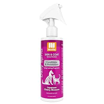 Nootie Daily Spritz for Dogs & Cats - Japanese Cherry Blossom - 8 oz Pet Deodorizing Spray