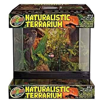 Zoo Med Naturalistic Terrarium - 18" x 18" x 18" - Reptile Habitat