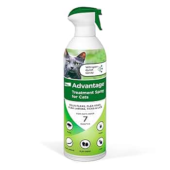 Advantage Flea and Tick Treatment Spray for Cats - 8 oz
