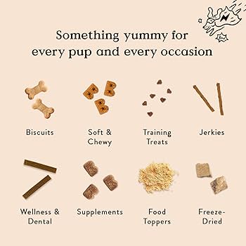 Bocce's Bakery Peanut Butter & Banana Dog Treats - 14oz, Wheat-Free Biscuits