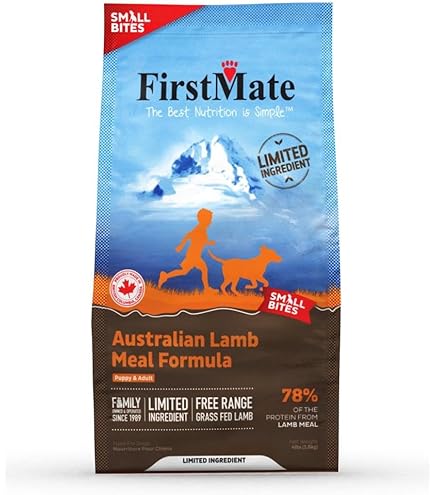FirstMate Small Bites Limited Ingredient Diet Grain-Free Chicken & Blueberries Dry Dog Food, 5 lb