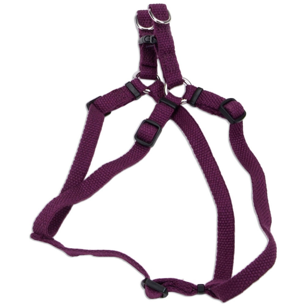 Coastal Soy Comfort Wrap Adjustable Dog Harness Eggplant XS (12-18")