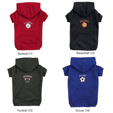 Zack and Zoey Sports Basketball Dog Sweatshirt LARGE