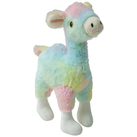 SnugArooz: Ally the Alpaca - Tie-Dye Rainbow Plush Dog To...