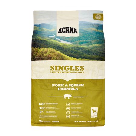 Acana Dog Grain Free Singles Pork & Squash 13lb