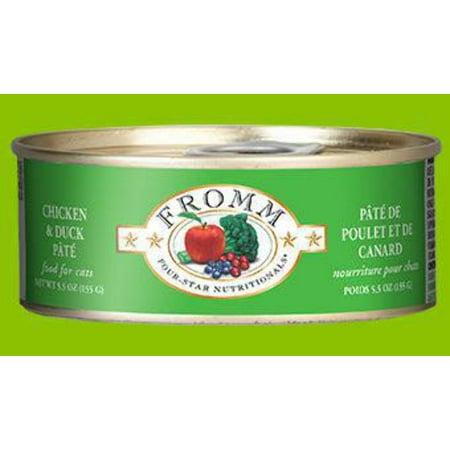 Fromm 4-Star Chicken & Duck Pâté Cat Food, 5.5 oz