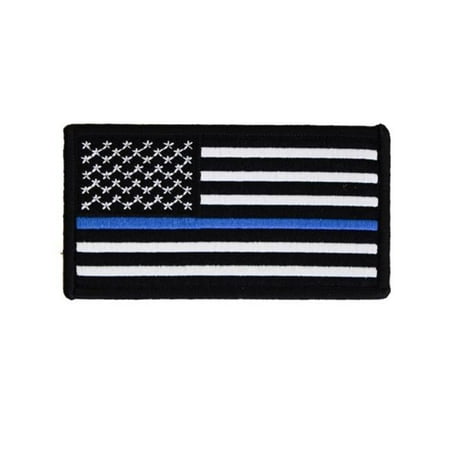 Boss Dog Tactical Harness Patch - USA Thin Blue Line - Small Size