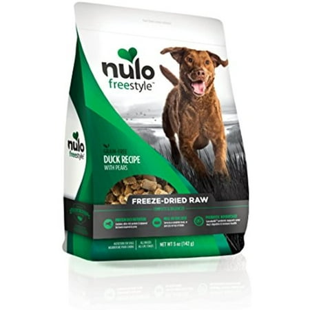 Nulo FreeStyle Freeze Dried Raw Duck with Pears Dog Food, Grain-Free, 5 oz