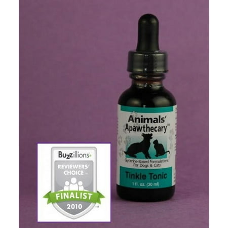 Animal Essentials Tinkle Tonic - Herbal Urinary Tract Support for Dogs & Cats - 2 fl oz