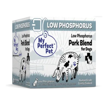 My Perfect Pet Frozen Dog Food - Low Phosphorus Pork, 4 lb