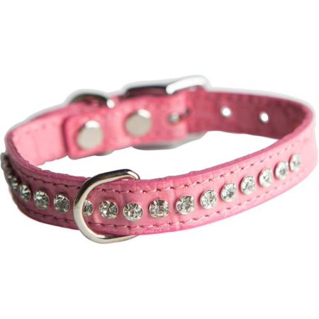 OmniPet Signature Leather Crystal Dog Collar Made in USA ...