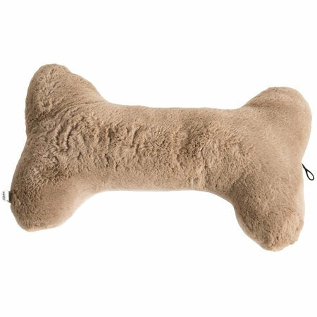 New 18 Inch Plush Bone Shaped Chewable and Squeaky Dog Toy