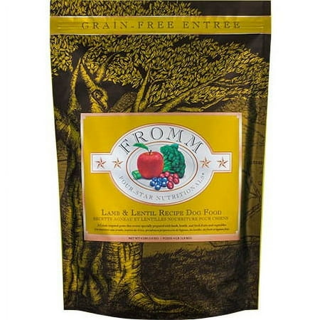 Fromm Four-Star Grain-Free Lamb & Lentil Recipe Dry Dog Food - 26 lb Bag