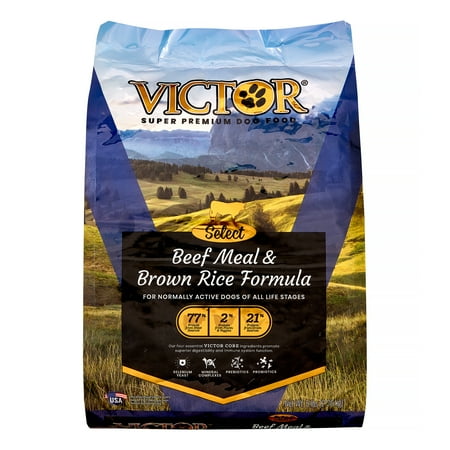 Victor Select Beef Meal & Brown Rice Dry Dog Food, 5 lb Bag