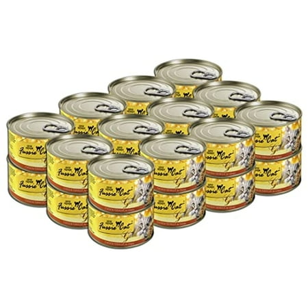 Fussie Cat Gold Chicken with Gravy Grain-Free Wet Cat Food, 5.5 oz Can