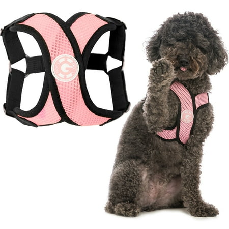 Gooby Comfort X Step-In Harness - Pink, X-Large - No Pull Dog Harness
