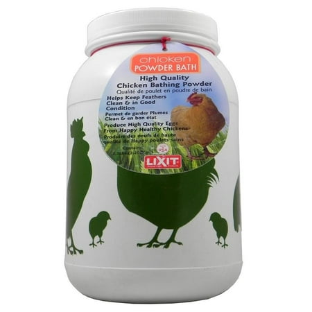 Lixit Chicken Dust Bath Powder 5.5 lb Promotes Healthy Sk...